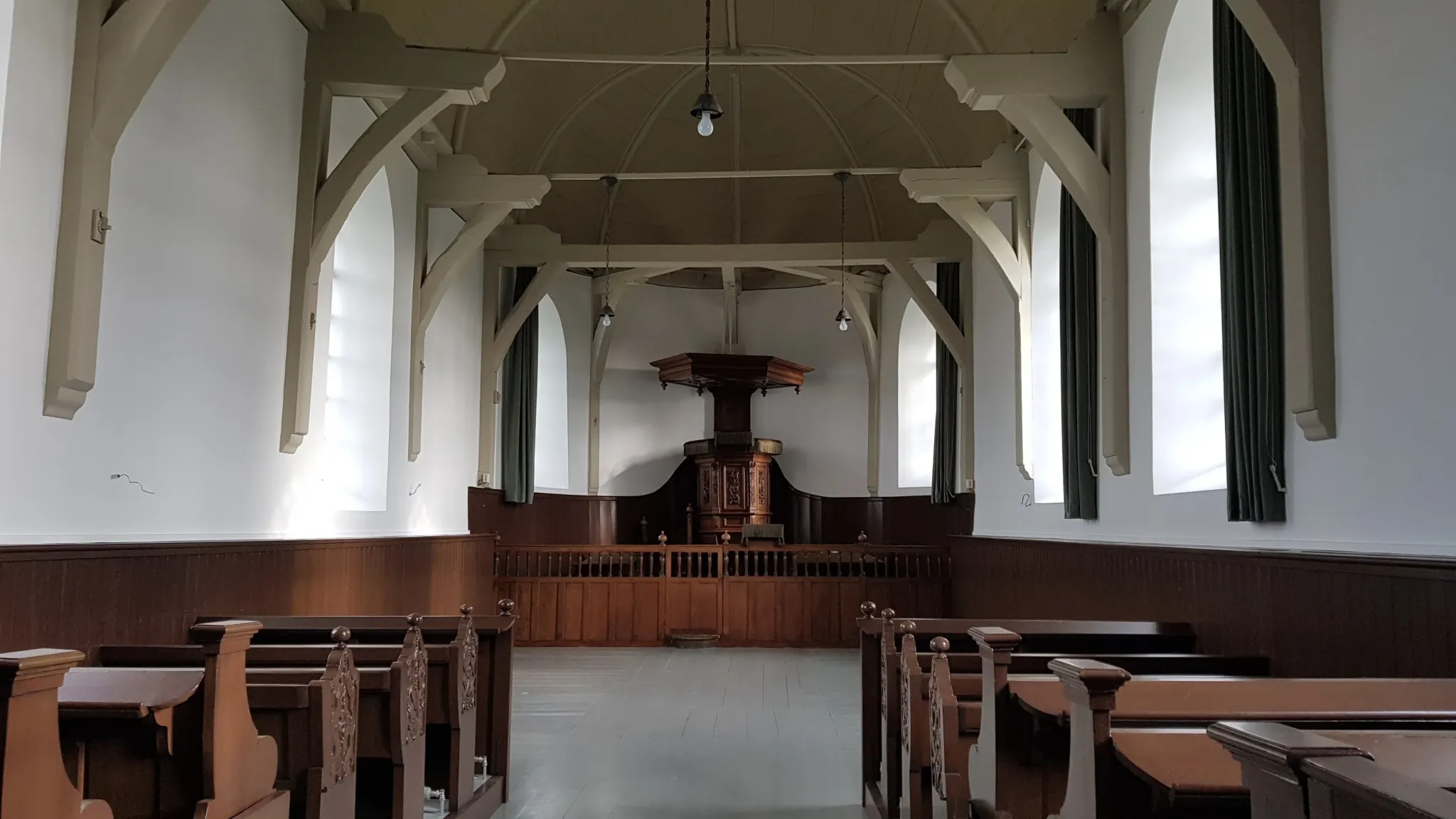 Project Houtimitatie kerk te Lollum
